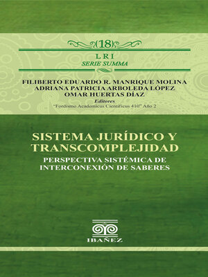 cover image of Sistema jurídico y transcomplejidad